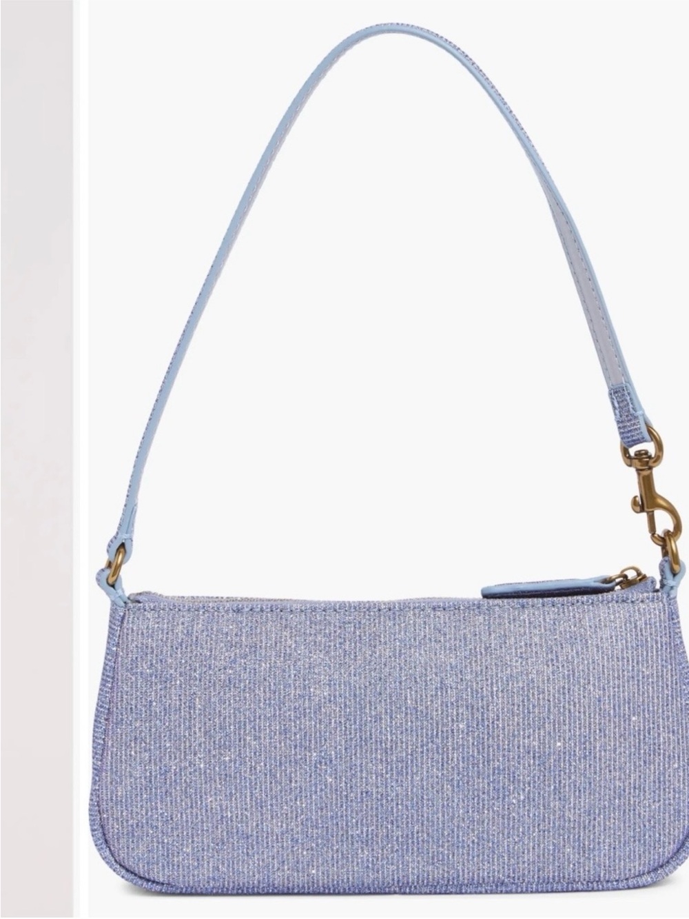 COMFY LOW 🔥 Kurt Geiger London Highgate Lavender Sparkle Mini Shoulder Bag 💫 - Picture 7 of 14